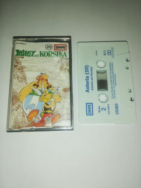 Asterix Folge 20 auf Korsika Weiß mit Blauen Druck 515886.9 Europa (Innencover beschädigt)